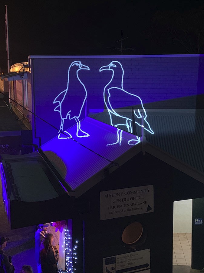 Projection Installation_ Arts Alive